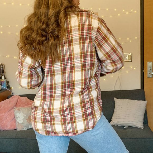 Flannel Button Up - Picture 3 of 4